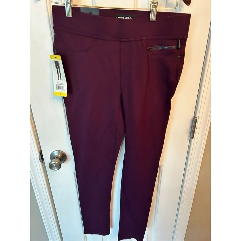 DKNY jeans purple skinny jeans size Small NWT